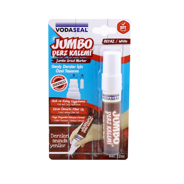 VODASEAL JUMBO DERZ KALEMI BEYAZ- 22 ML GENIS DERZLER IÇIN